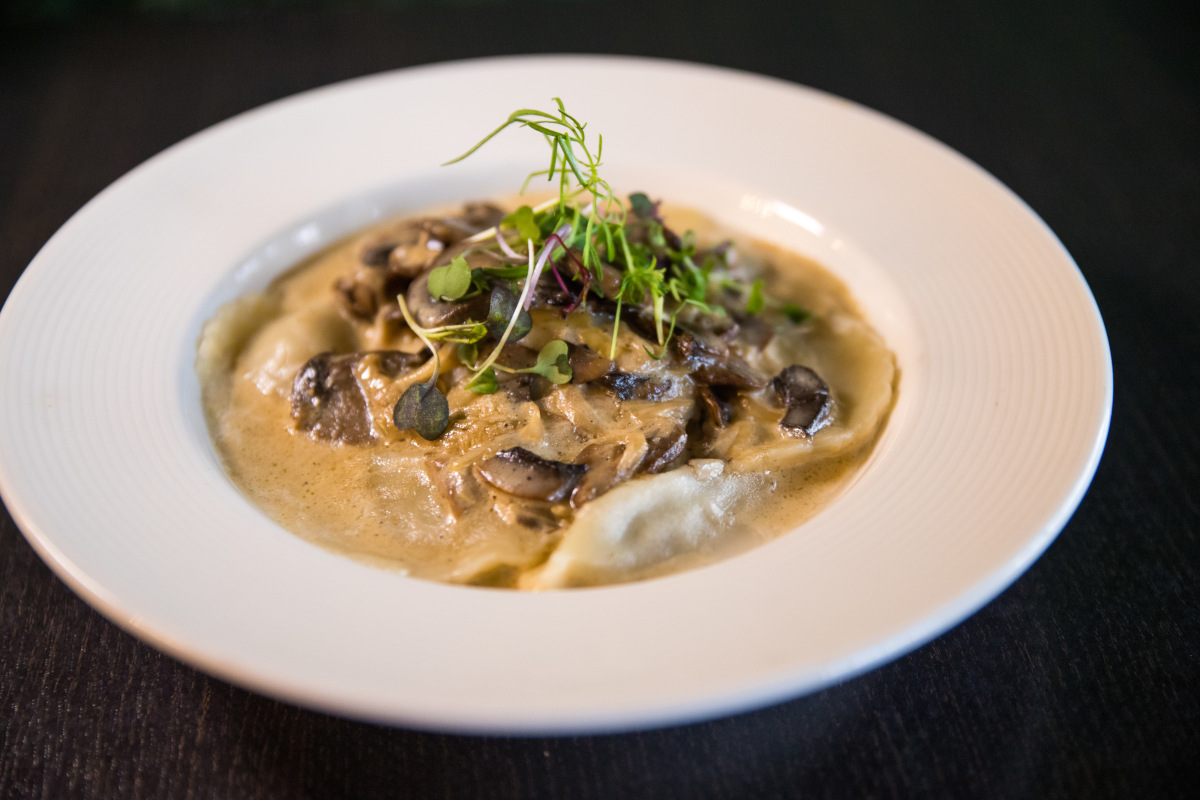 pot mushroom pierogi